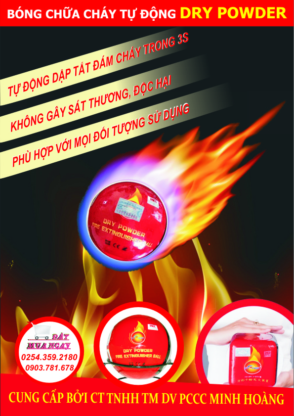 CÔNG NGHỆ CHỮA CHÁY TỰ ĐỘNG BẰNG BÓNG CHỮA CHÁY DRY POWER
